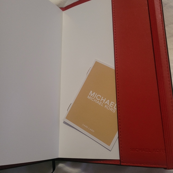 Michael Kors Notebook Journal Diary Agenda - Red Nwt - Picture 3 of 3